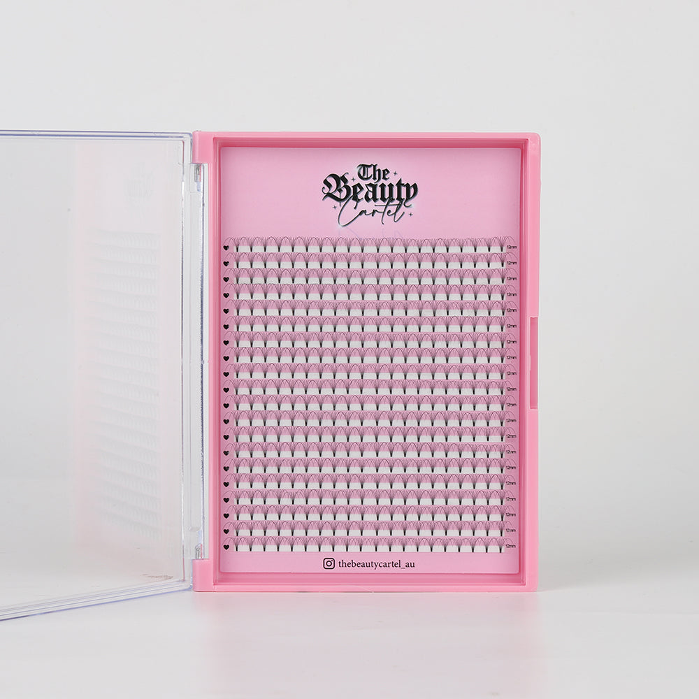 XXL 6D D Curl Premade Lash Trays