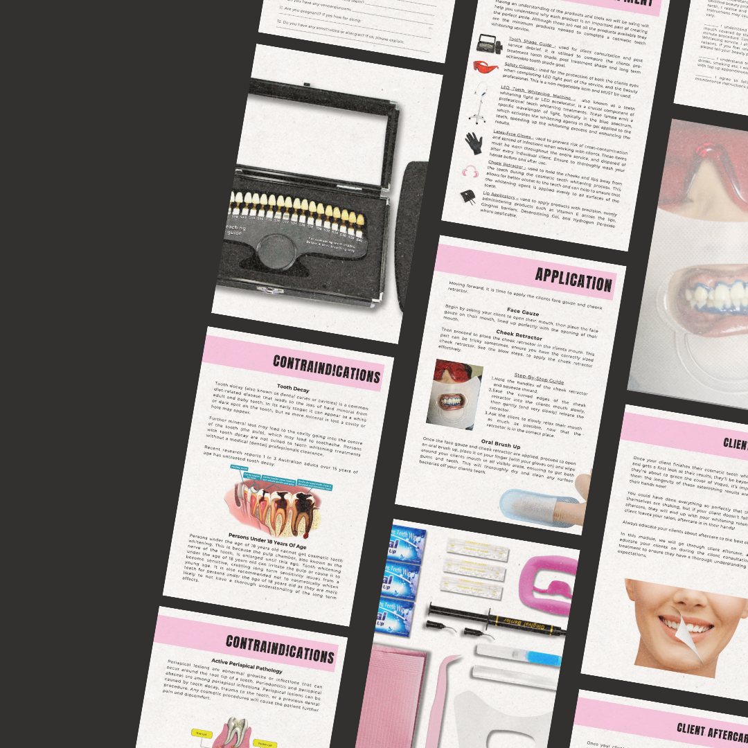 Cosmetic Teeth Whitening Online Course