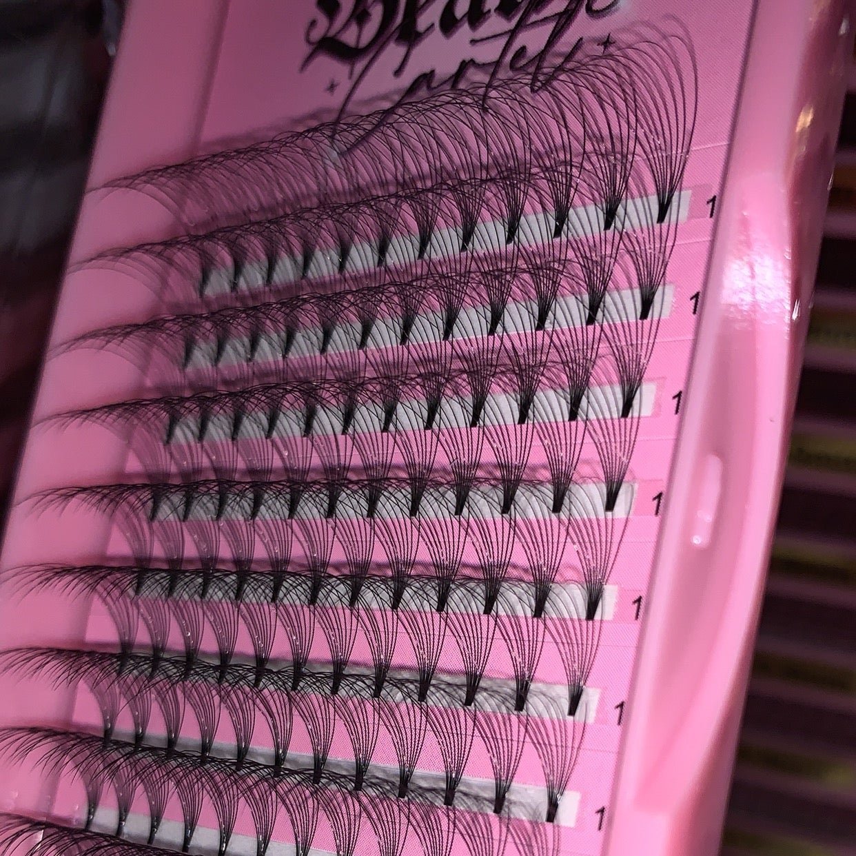 9D D Curl Premade Lash Trays