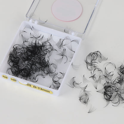 10D 0.05 D Curl Loose Promade Fans