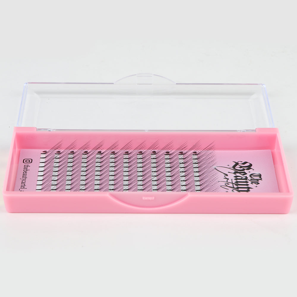 5D L Curl Premade Lash Trays