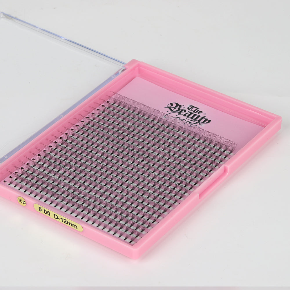 XXL 10D D Curl Premade Lash Trays