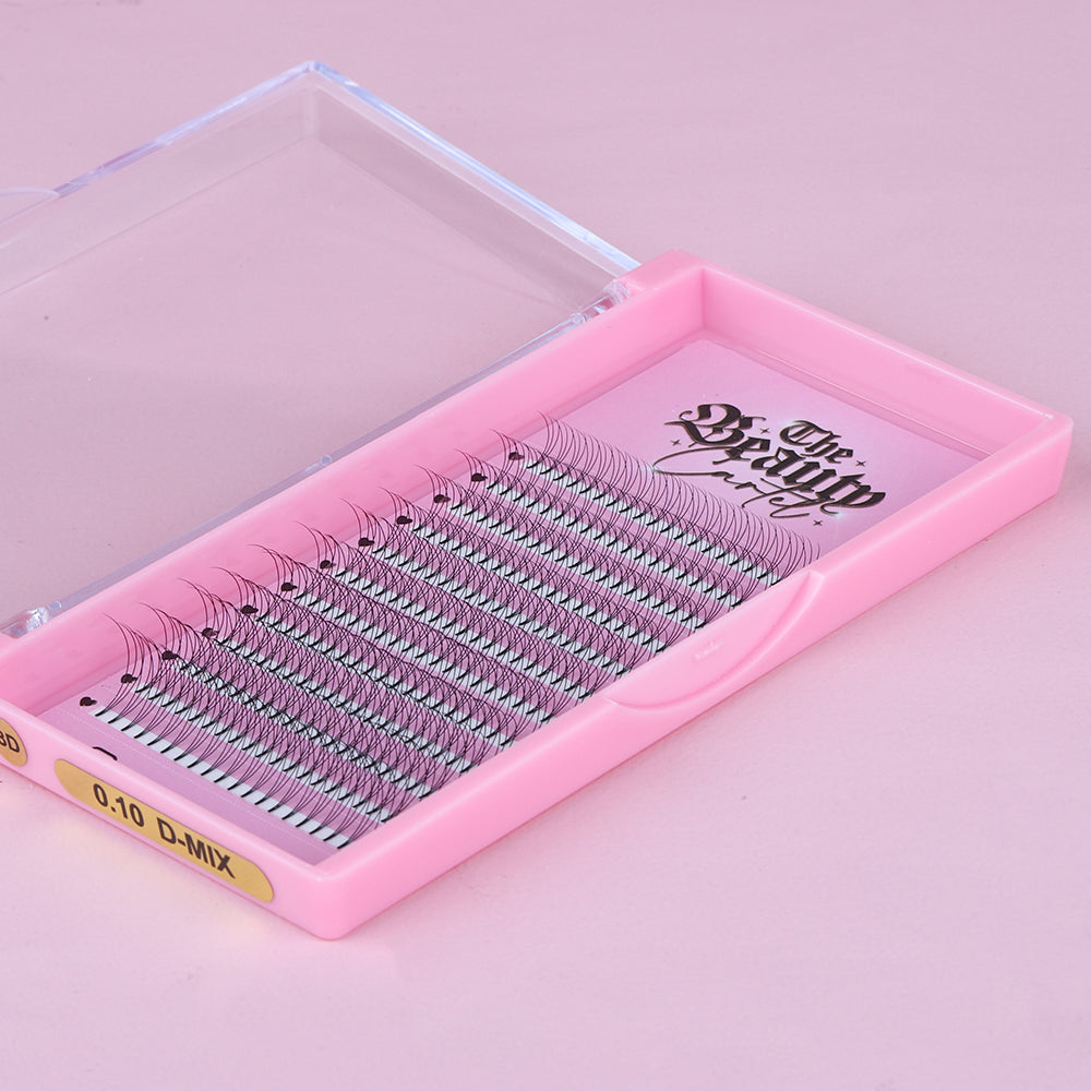 3D D Curl Premade Lash Trays