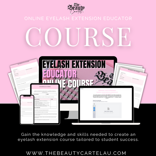 Eyelash Extension Educator Online Course