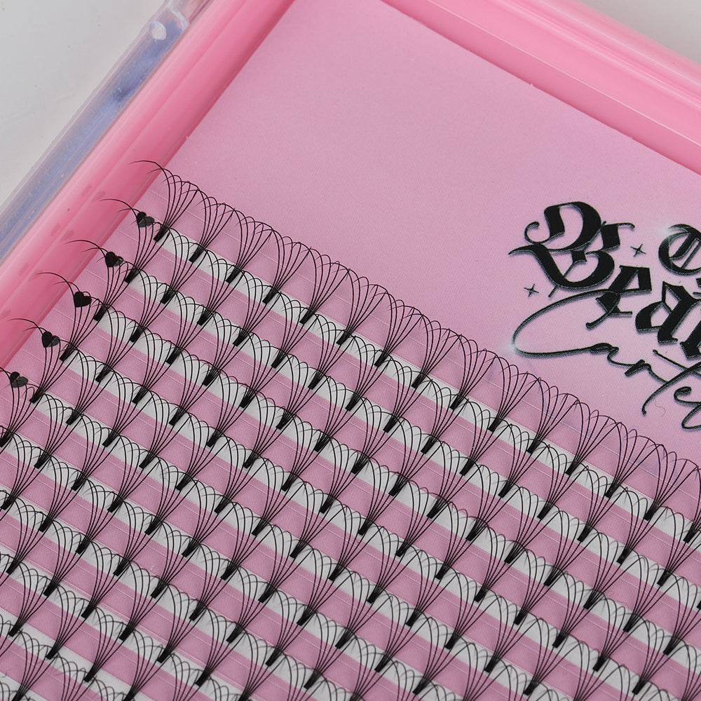 XXL 5D D Curl Premade Lash Trays