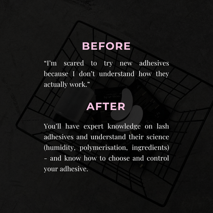 The Power Of Lash Adhesive E-Book