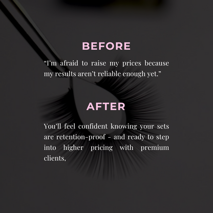 The Power Of Lash Adhesive E-Book