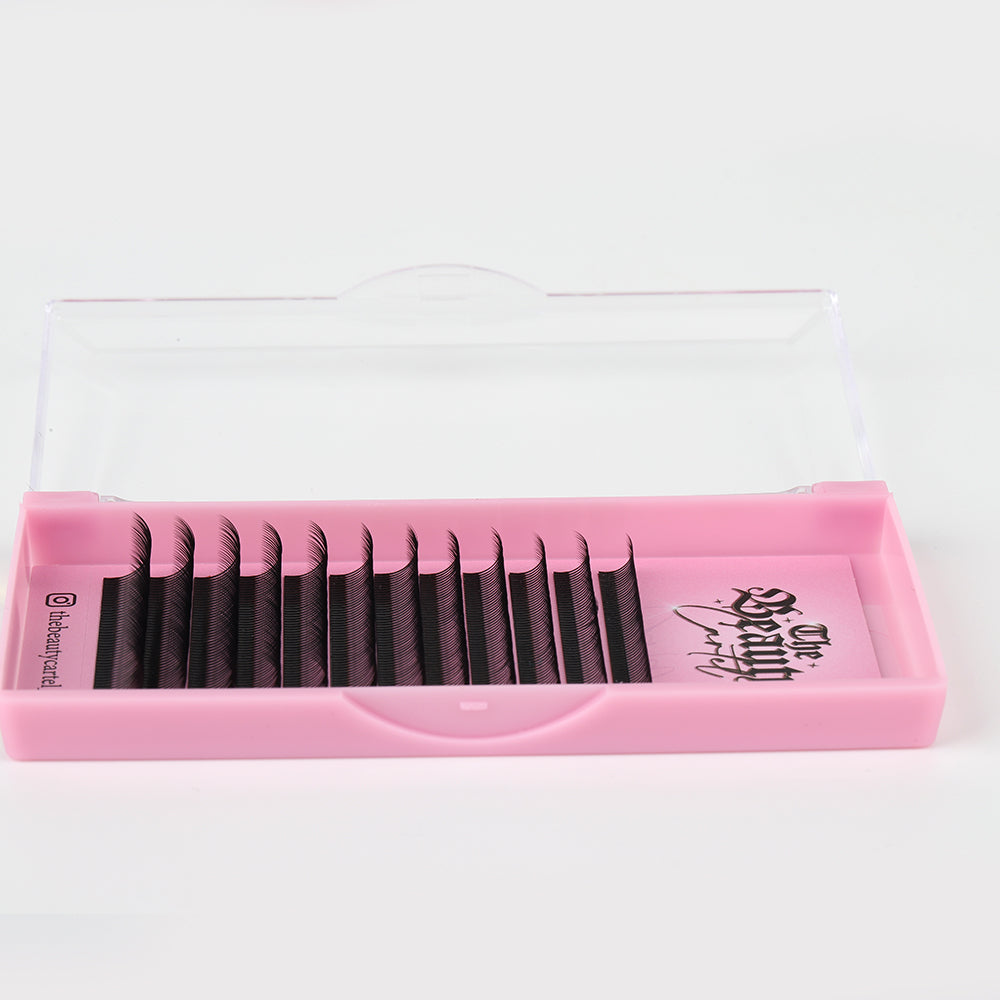 Wet Set D Curl Premade Lash Trays