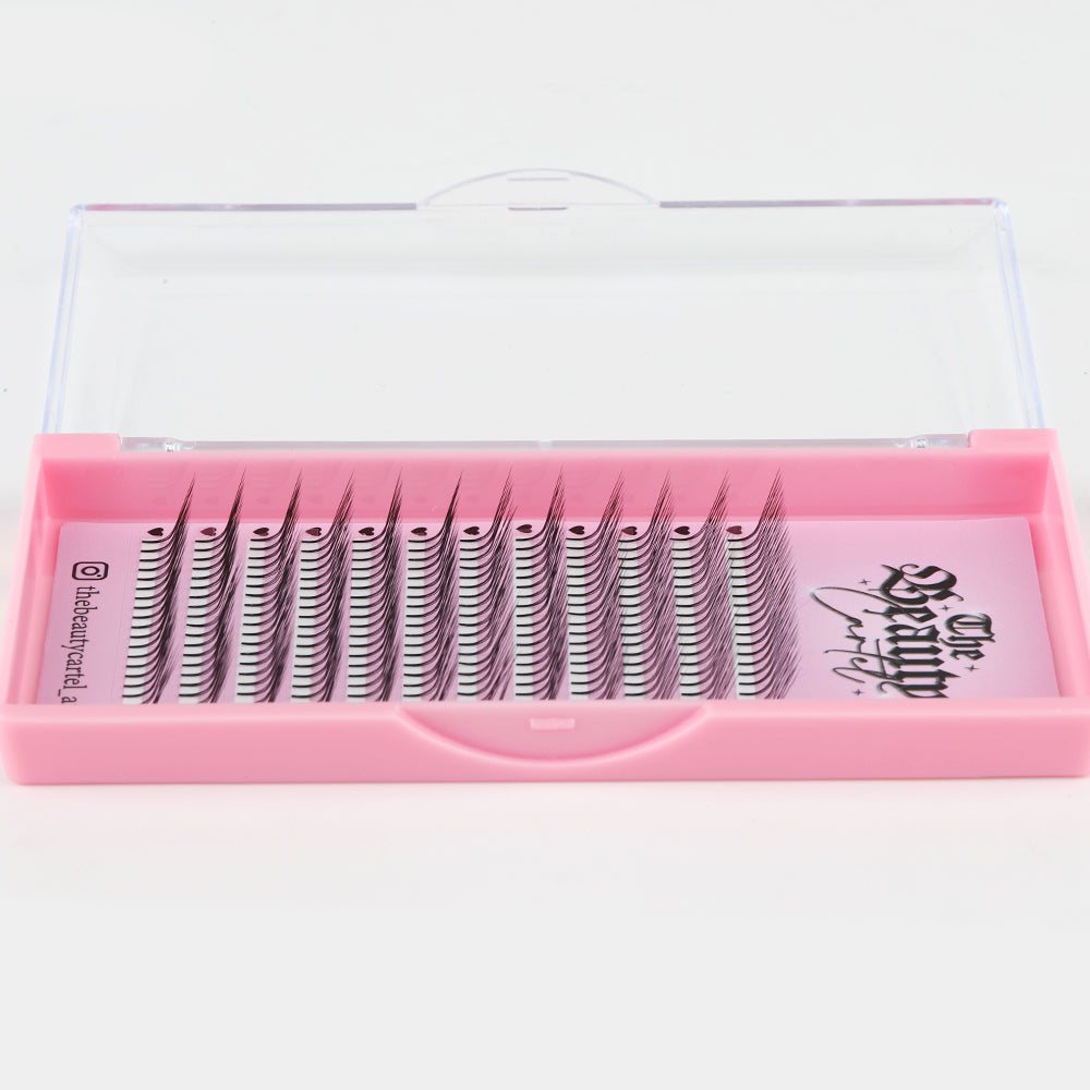 3D M Curl Premade Lash Trays