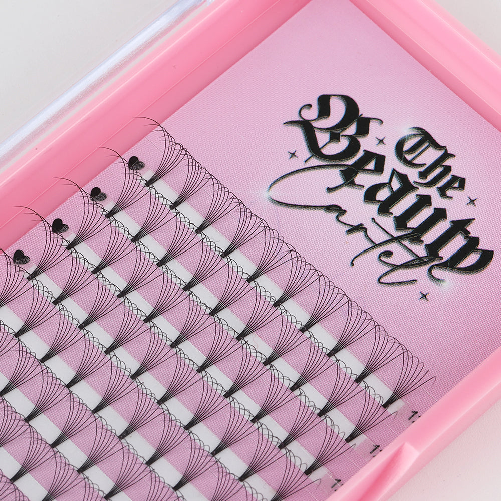 7D D Curl Premade Lash Trays