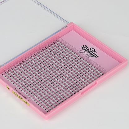 XXL 4D D Curl Premade Lash Trays