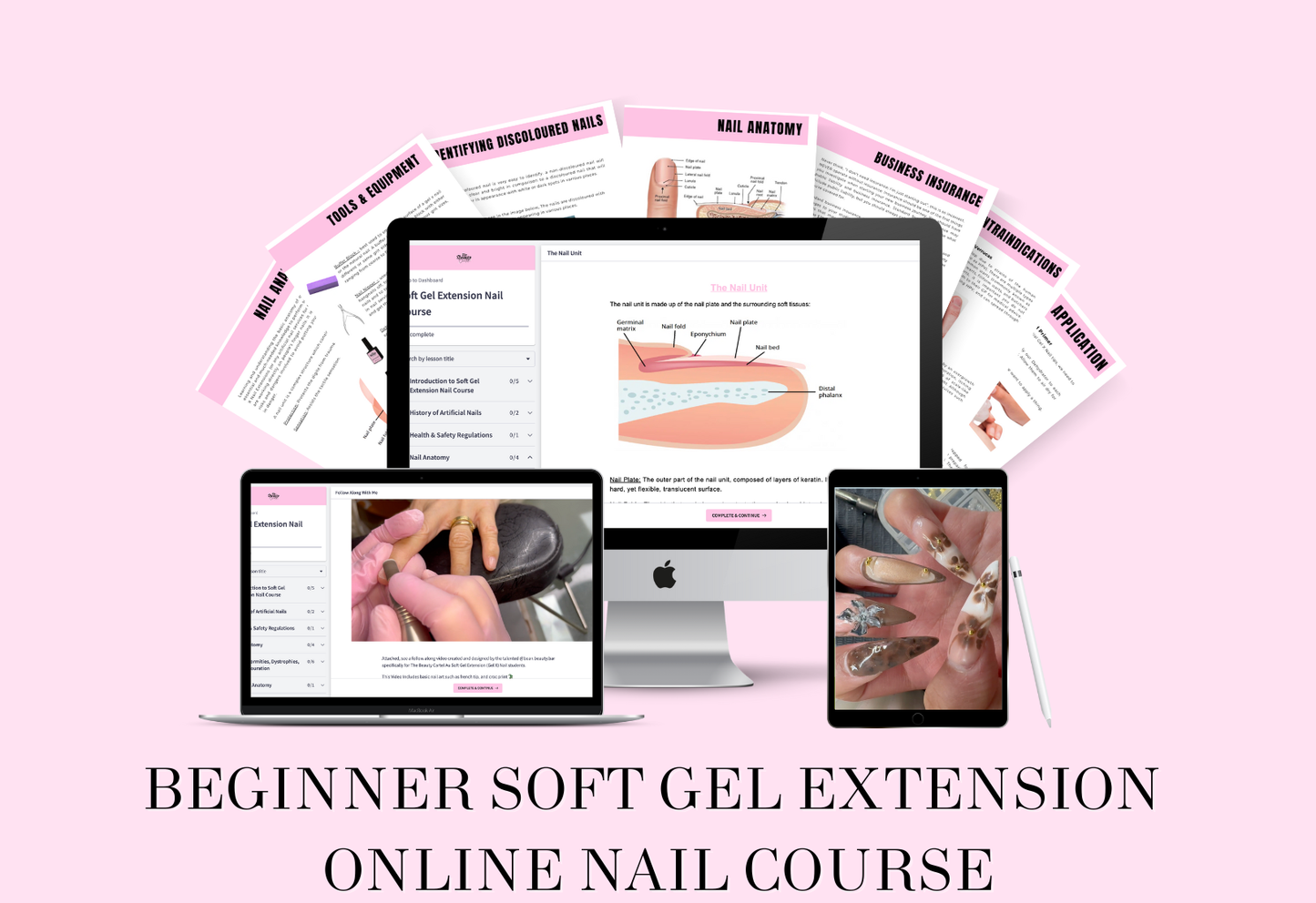 Soft Gel Extension (Gel X) Nail Online Course