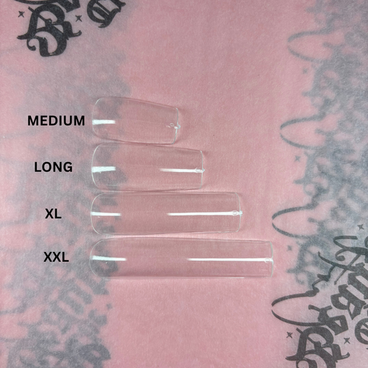 Square Gel X Refill Tips - Extra Extra Long (XXL)