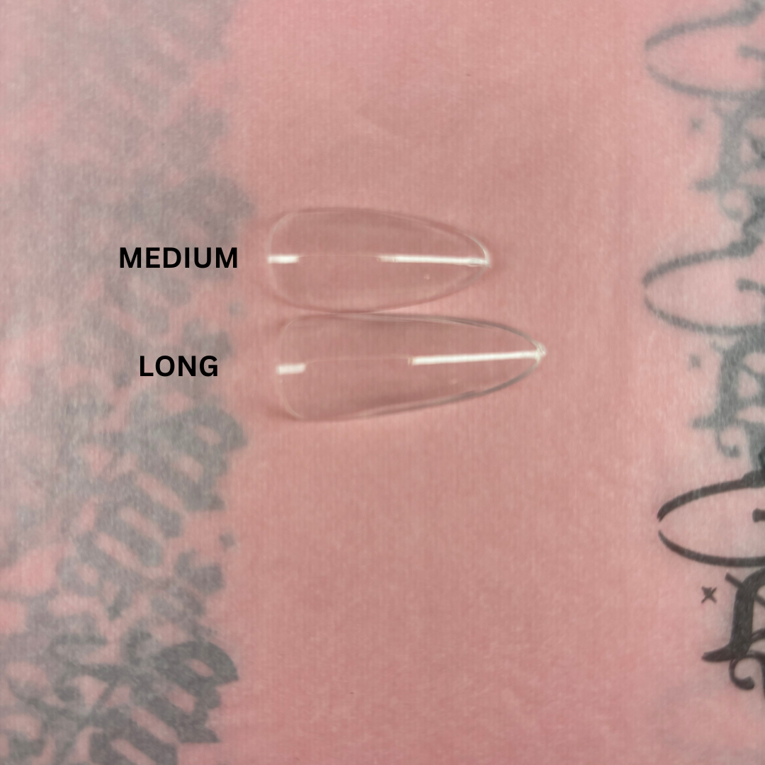 Almond Gel X Refill Tips - Medium