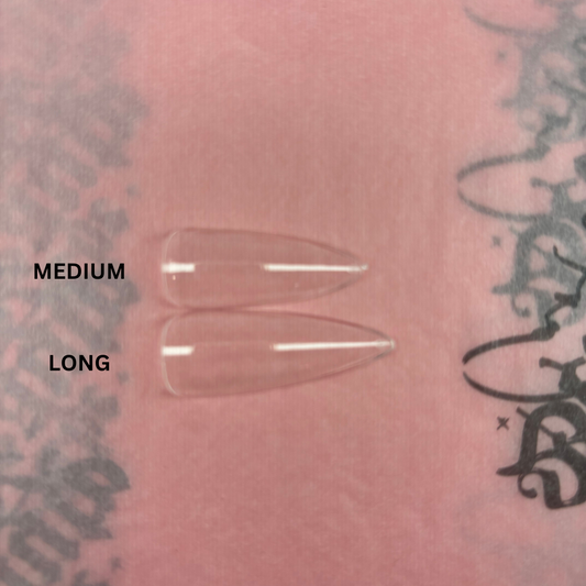 Stiletto Gel X Refill Tips - Medium