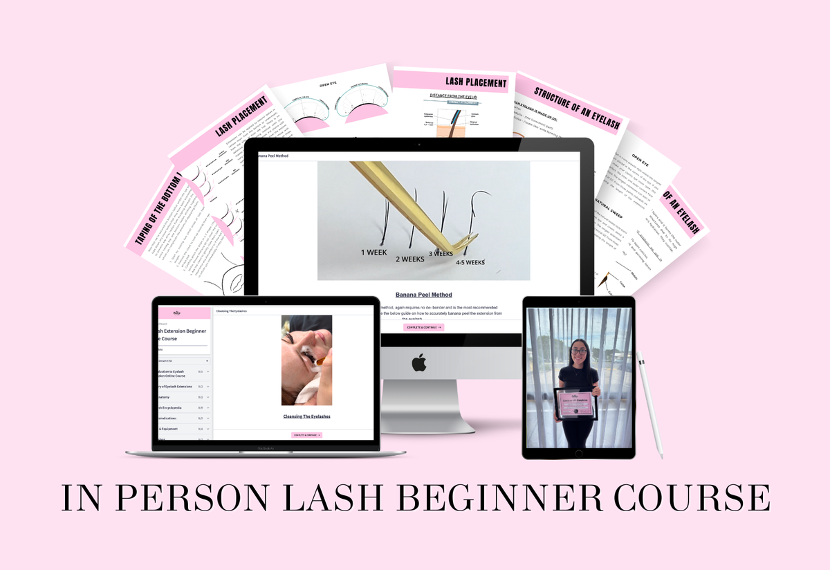 In Person Beginner Lash Extension Course – The Beauty Cartel Au