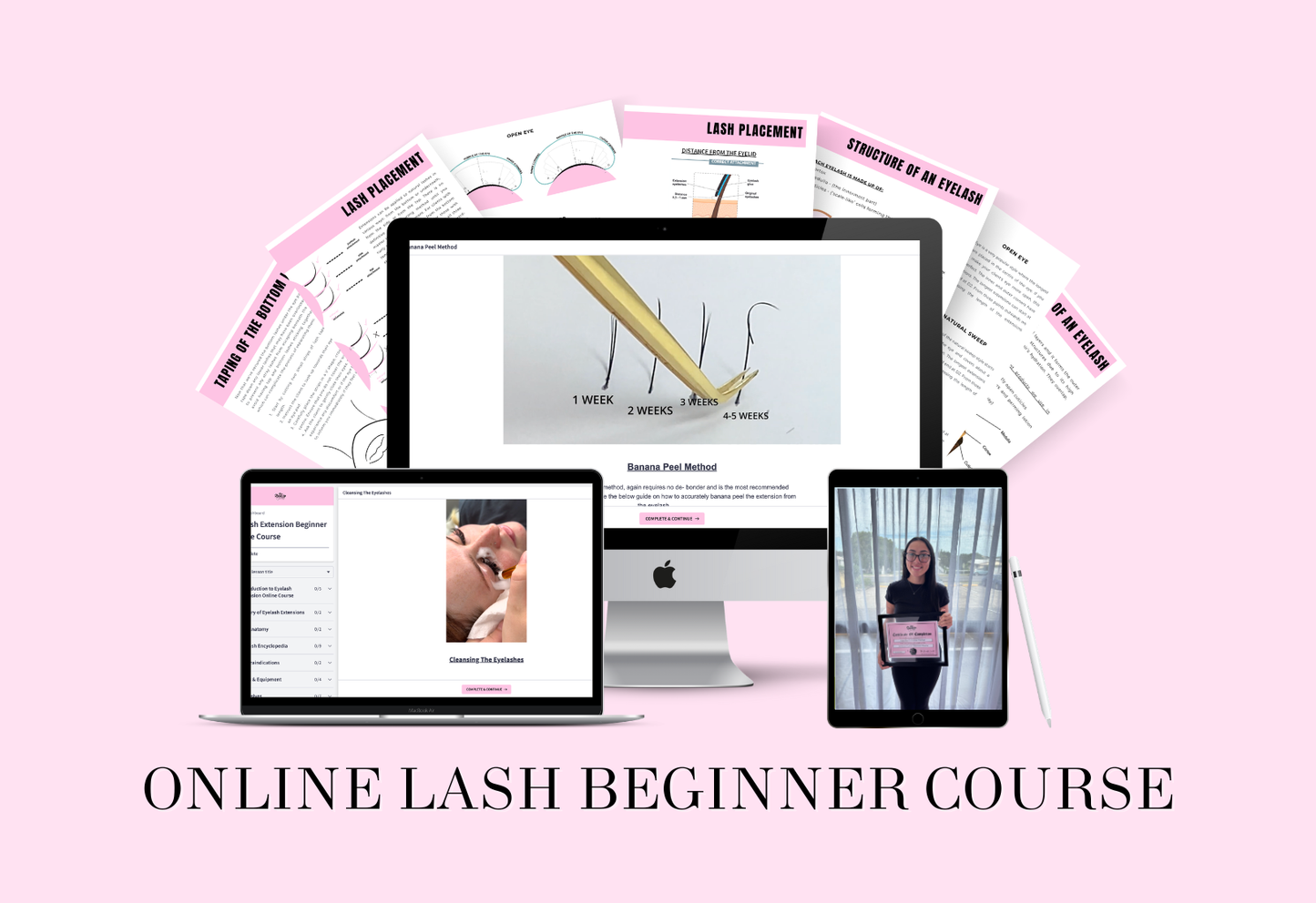 Eyelash Extension Beginners Online Course