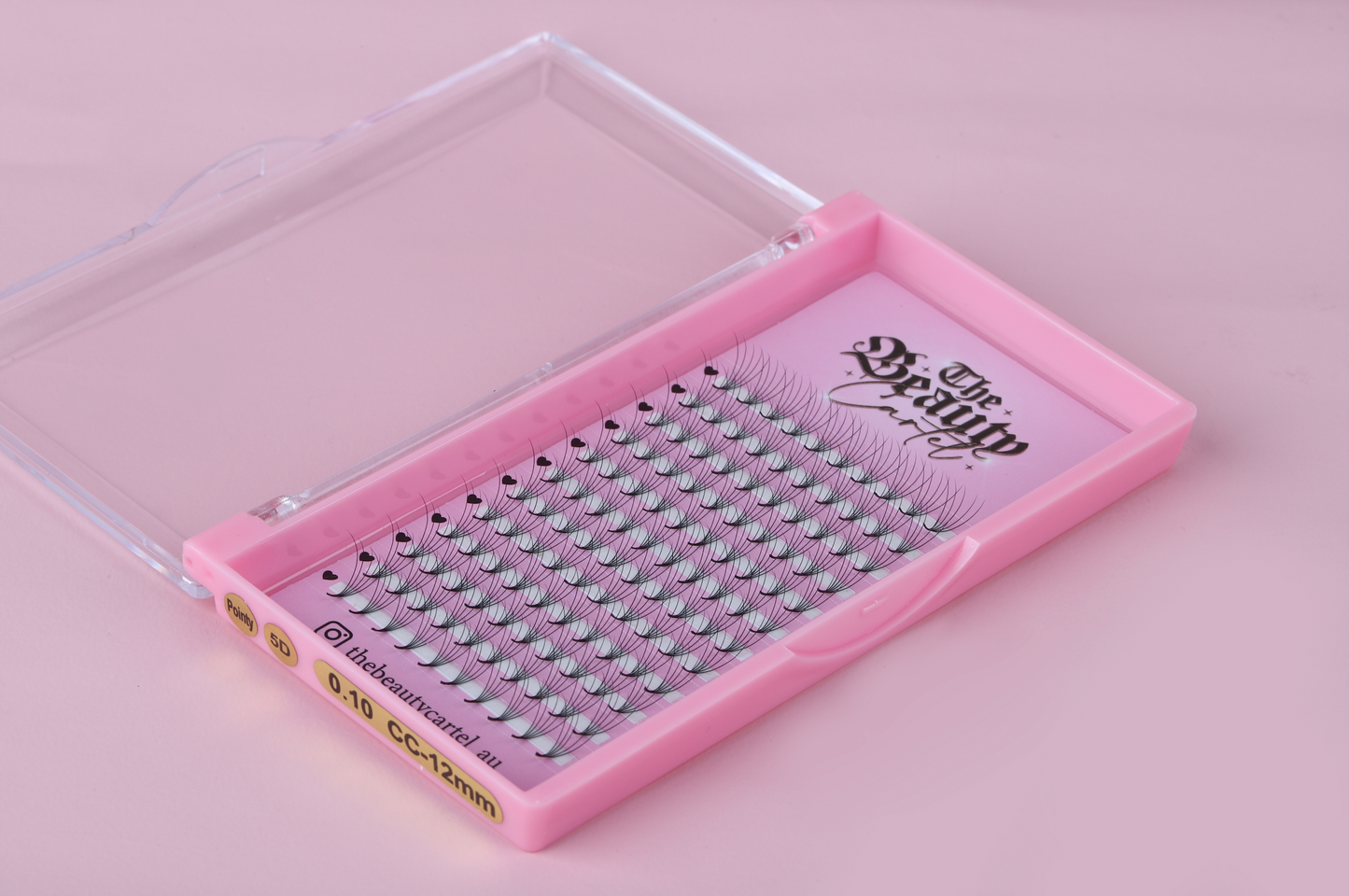 5D CC Curl Promade Lash Trays