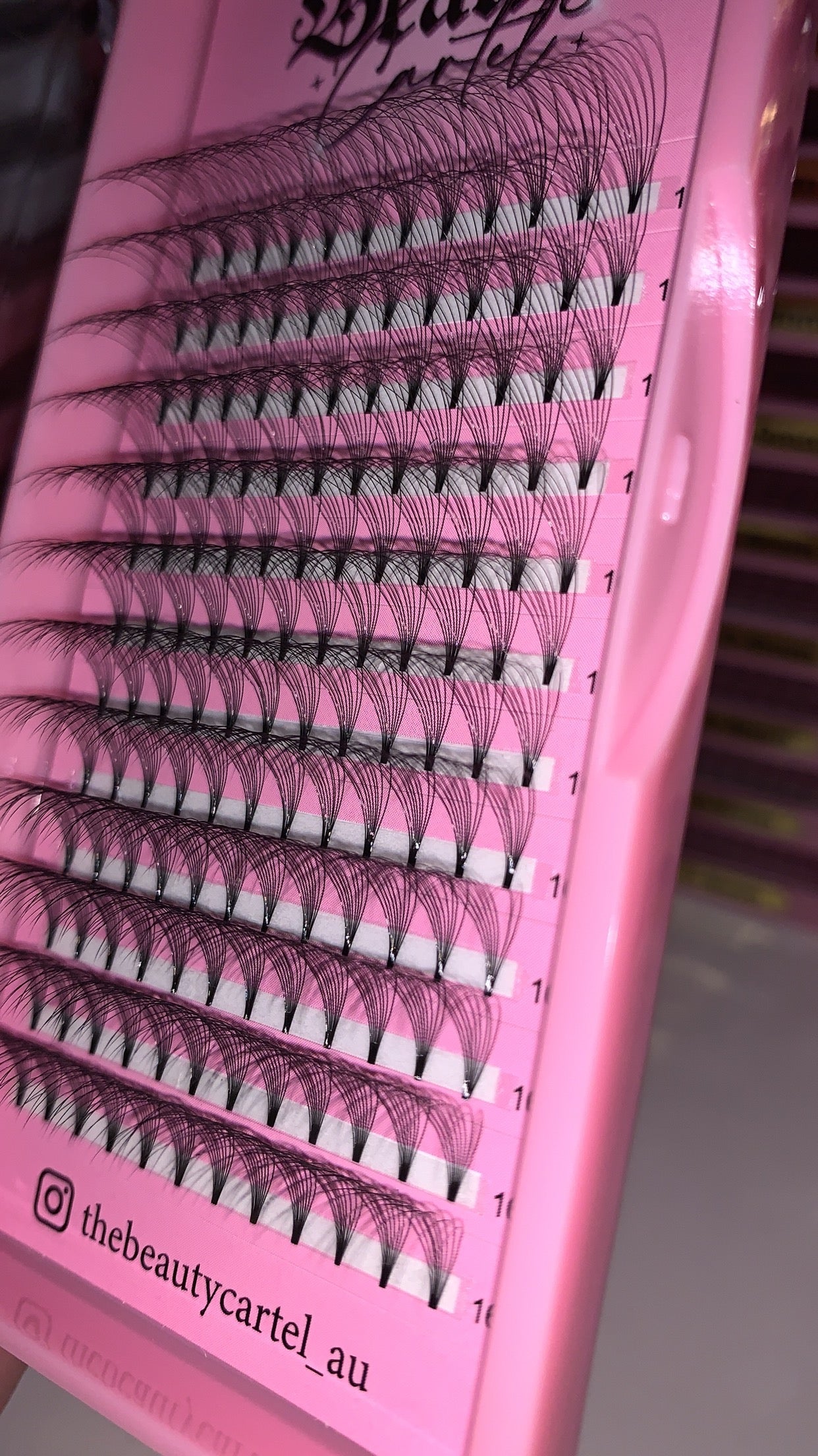 9D D Curl Premade Lash Trays