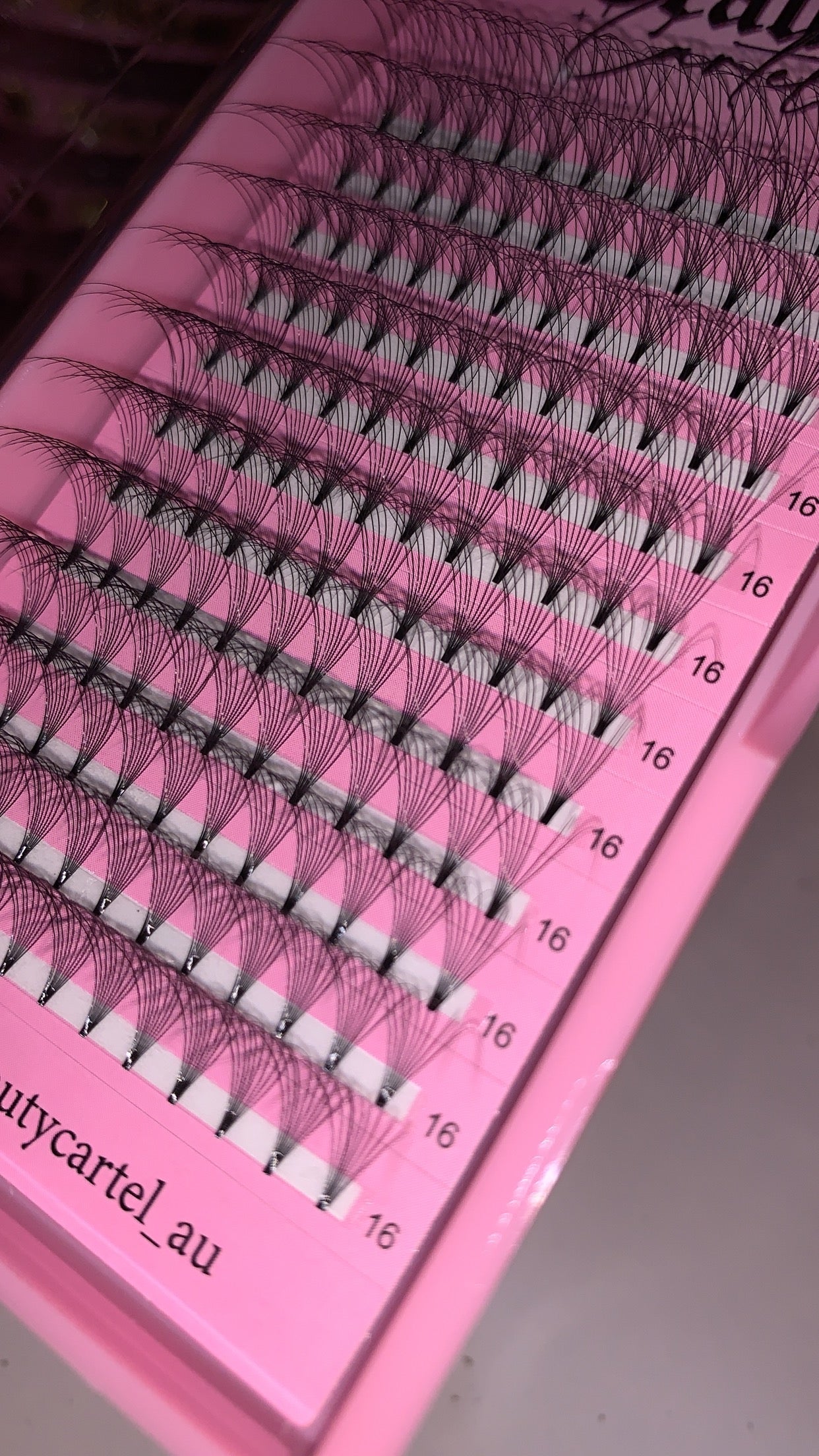 9D D Curl Premade Lash Trays